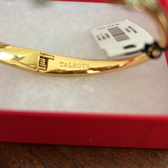 Talbots drop earrings and matching bracelet NWT - Picture 4 of 5